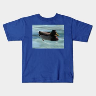 Like a duck in water Kids T-Shirt